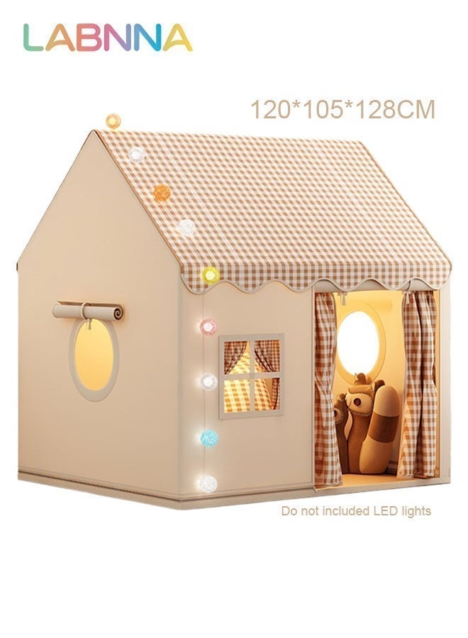 LABNNA Indoor Kids Tent - Playhouse for Boys Girls with for and with | Large Space Fort Bed Tent for, Fun Activity Center for Bedroom, Playroom, or Living Room Adventure - Image 3